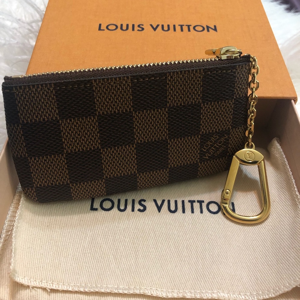 Louis Vuitton Key Pouch Damier Ebene N62658